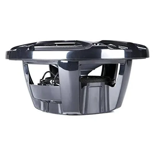 2 Kenwood 8 Inch 300 Watt Powersports/Marine Boat Black Speakers | KFC-2053MRB - 2