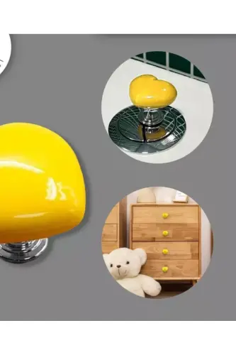 2 кнопки смыва для унитаза, ручка крышки унитаза в форме сердца, кнопка слива - 4