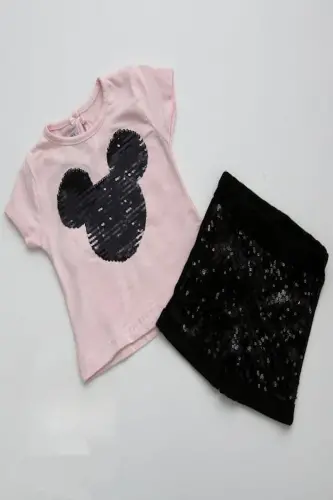 2-ЛЕТНИЙ ЛЕТНИЙ ДЕТСКИЙ КОМПЛЕКТ - СВЕТЛО-РОЗОВЫЙ 