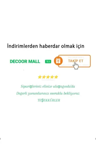 2 Li Dekoratif Plastik Aksesuar Obje Rüzgar Gülü Ev Ve Ofis Dekoru - DECOOR MALL (1)