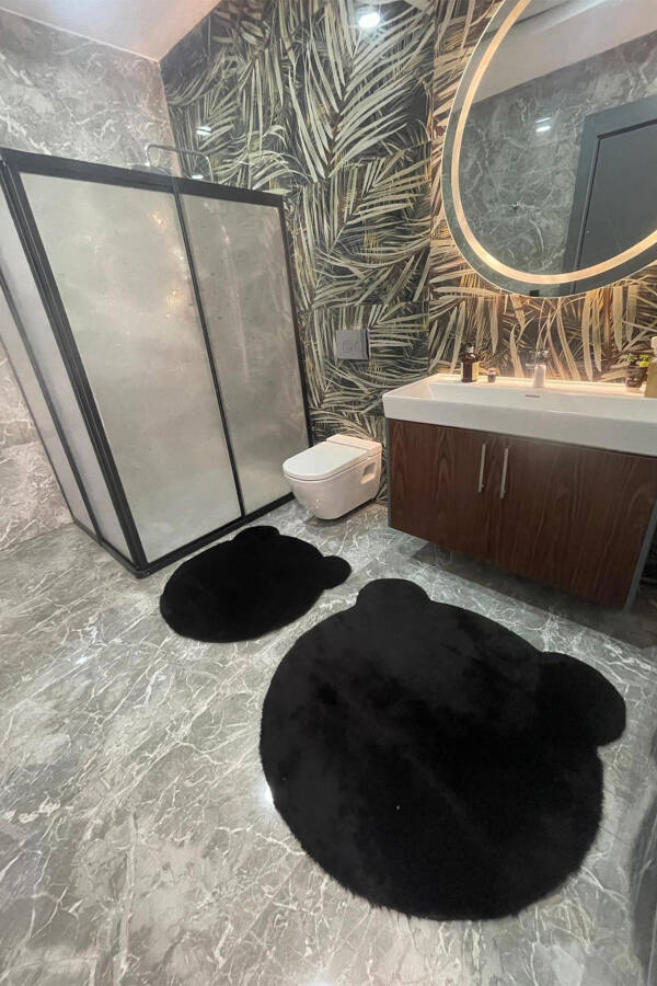 2-литровый набор для ванной с милыми медвежатами, сиденье для унитаза 80x80 и 100x100 - 2