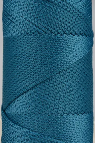 2 Mm - 200 gr Polyester Macrame Rope Petrol Blue - 11