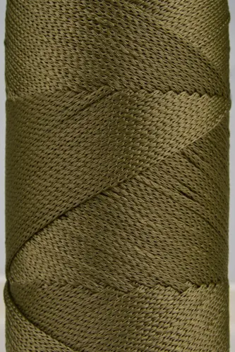 2 Mm - 200 gr Polyester Macrame Yarn Khaki 230 M Polyester Macrame Yarn Placemat Yarn and Bag Yarn-Khaki - SENSY (1)