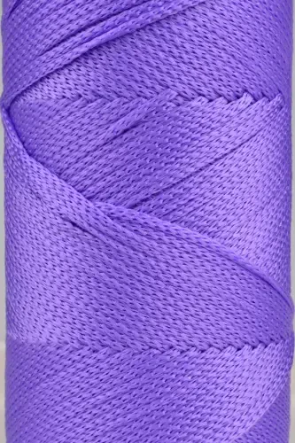 2 Mm - 200 gr Polyester Macrame Yarn Lilac 230 M Polyester Macrame Yarn Placemat Yarn and Bag Yarn-Lilac - SENSY (1)