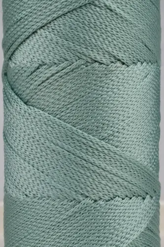2 Mm - 200 gr Polyester Macrame Yarn Sage 230 M Polyester Macrame Yarn Placemat Yarn And Bag Yarn-Sage - 3