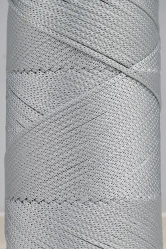 2 Mm - 200 gr Polyester Makrome Ipi Ochiq Kulrang 230 M Polyester Makrome Ip Supla Ip Va Çanta Ipligi-Ochiq Kulrang - 3
