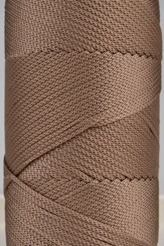 2 Mm - 200 gr Polyester Makrome Ipi Vizon 230 M Polyester Makrome Ip Supla Ip Ve Çanta Ipliği-Vizon - 2