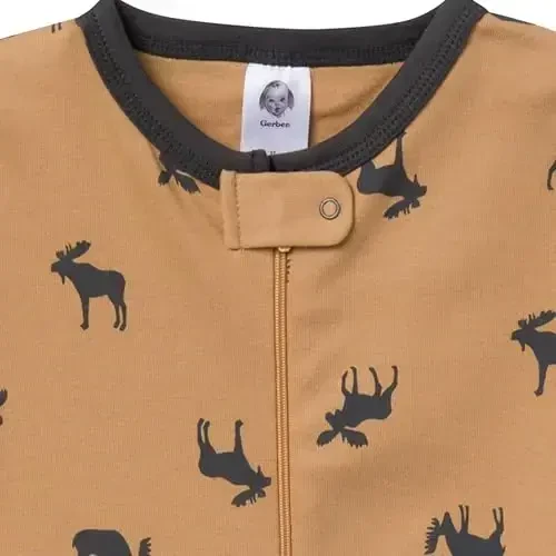 2-Pack Baby & Toddler Boys Camo Snug Fit Footed Cotton Pajamas - 4