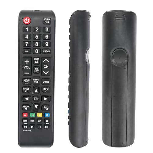 2 Pack BN59-01199F New Replacement Universal Remote Control fit for Samsung Smart TV LED LCD HDTV QLED SUHD UHD 4K 3D TV - 4