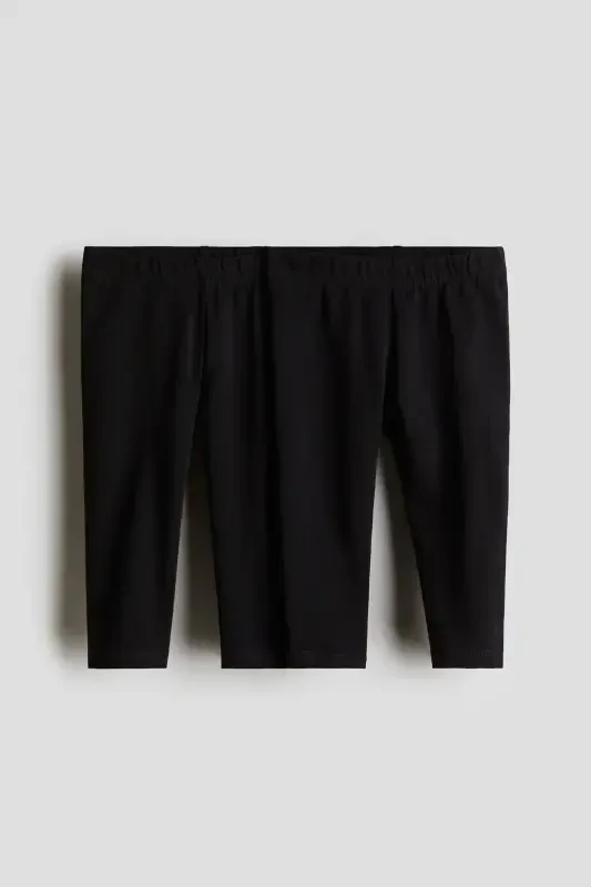 2 Pack Cotton Leggings - 2