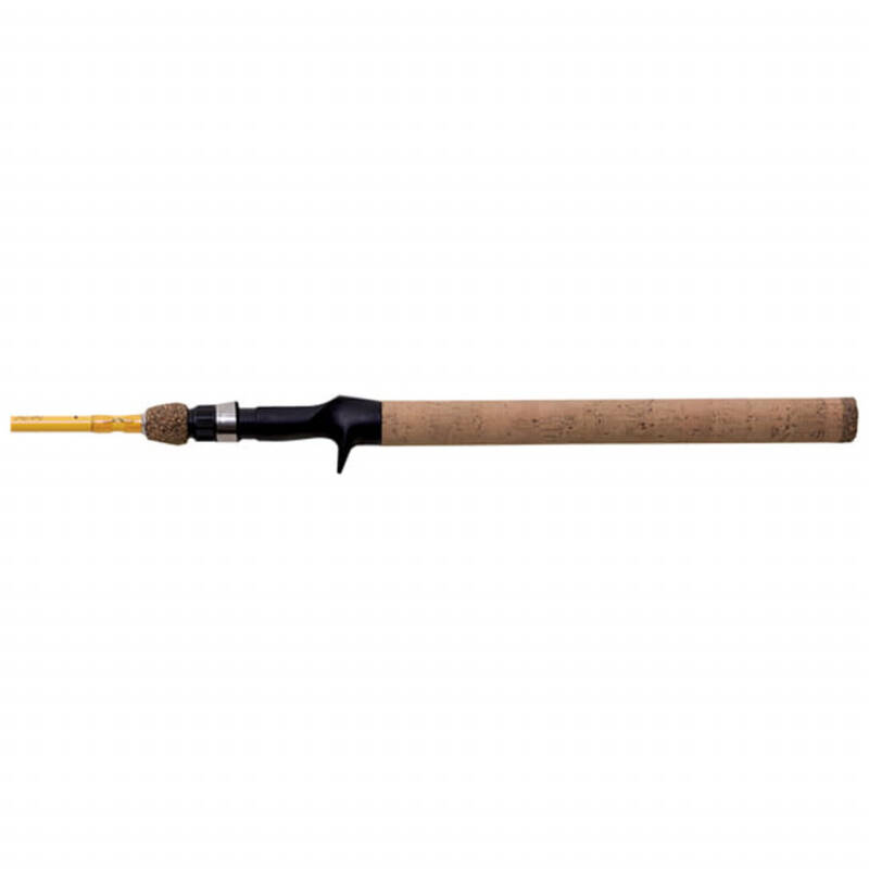 (2 pack) Eagle Claw FL209C2-7'6 2-Piece Featherlight 7’6” Casting Rod - 8