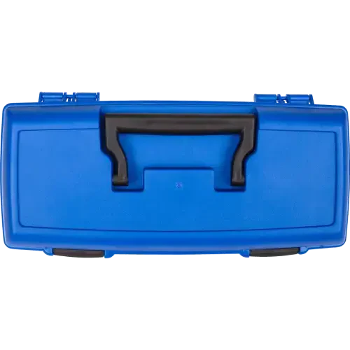 (2 pack) Flambeau Outdoors, 6009TD Lil Brute Fishing Tackle Box with Lift-Out Tray, Blue, 13 inches Long, Plastic - 5