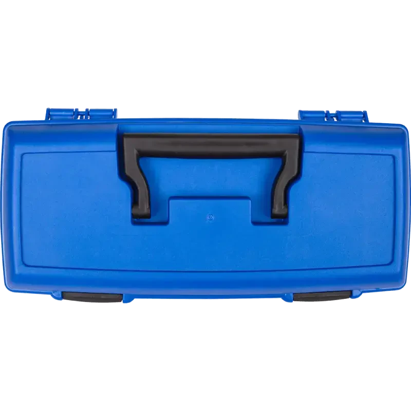 (2 pack) Flambeau Outdoors, 6009TD Lil Brute Fishing Tackle Box with Lift-Out Tray, Blue, 13 inches Long, Plastic - 5