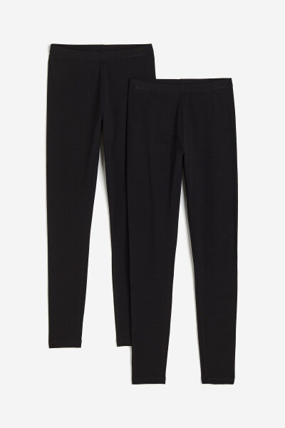 2-Pack Jersey Leggings - 8