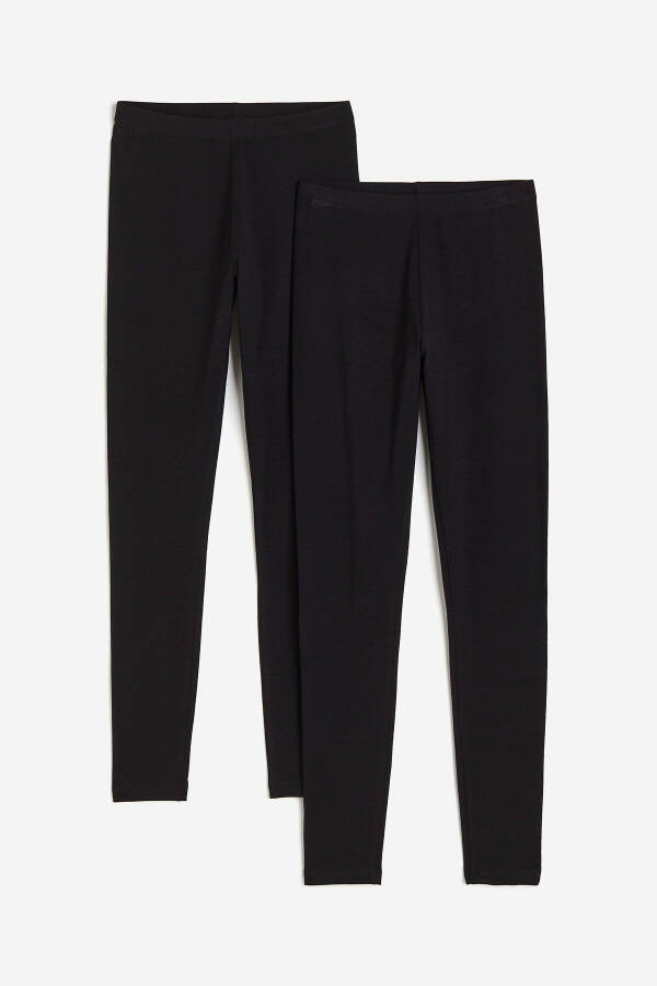 2-Pack Jersey Leggings - 8