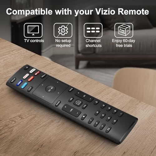 【2 Pack】 New Universal Remote Control for All Vizio Smart TV Remote,Replacement Remote Compatible for All Vizio LED LCD HD 4K UHD HDR Smart TVs - 6