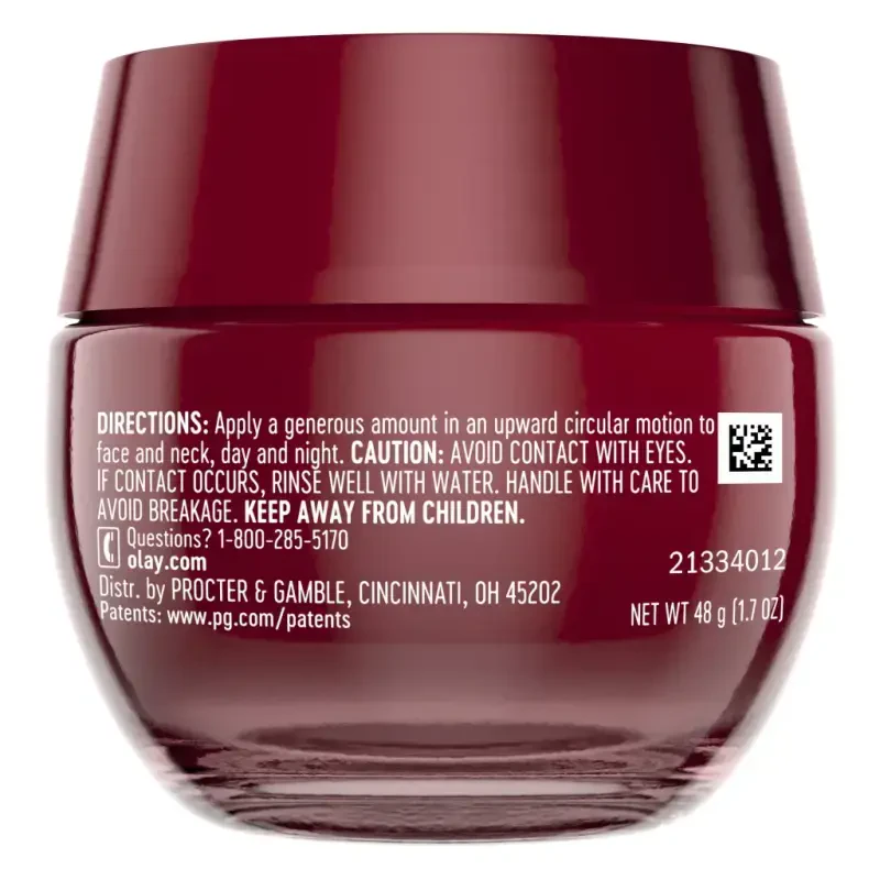 (2 pack) Olay Skin Care Face Moisturizer, Regenerist Micro-Sculpting Wrinkle Cream, Fragrance-Free, 1.7 oz - 23