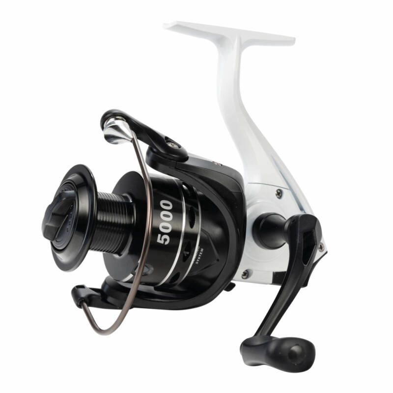 (2 pack) Ozark Trail OT 5000 Spin Reel, Black with Silver - 4