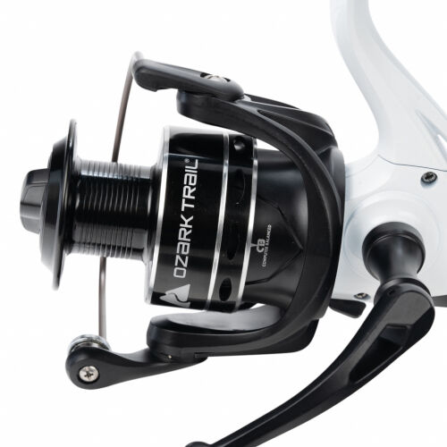 (2 pack) Ozark Trail OT 5000 Spin Reel, Black with Silver - 5