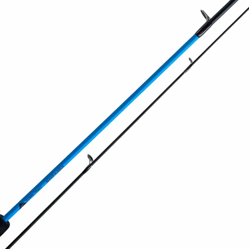 (2 pack) Ozark Trail Wayfarer Spinning Fishing Rod and Reel Combo, Blue - 3