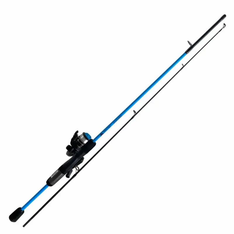 (2 pack) Ozark Trail Wayfarer Spinning Fishing Rod and Reel Combo, Blue - 4