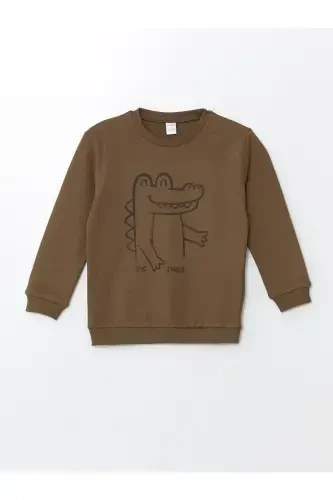 2-Pack Printed Long Sleeve Baby Boy Sweatshirt - 4