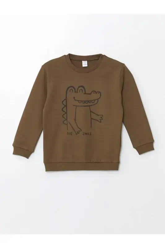 2-Pack Printed Long Sleeve Baby Boy Sweatshirt - 4