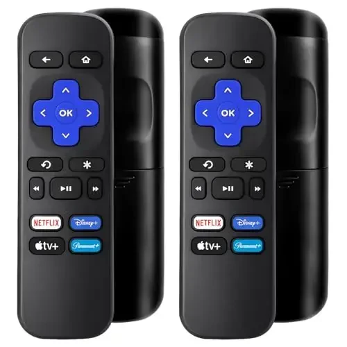 （2 Pack） Replacement Remote for Roku-Box-Express-Player-Premiere - NOT for Any TVs or Sticks - 1