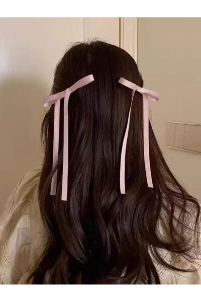 2 Pack Satin Bow Clip - CSR AKSESUAR (1)