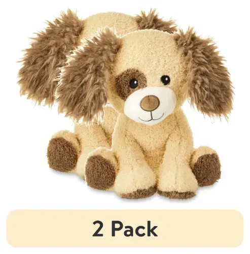 (2 pack) Spark.Create.Imagine Puppy Plush, 10 in, 0+ - 1