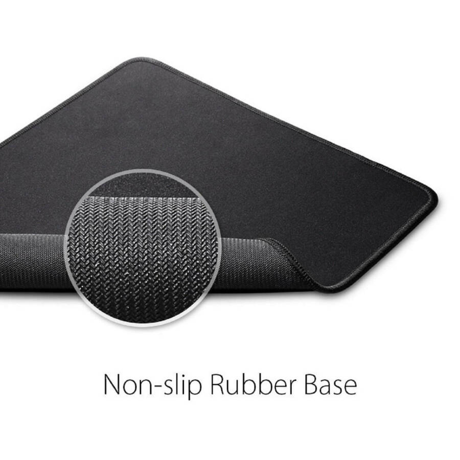 2-Pack Stitched Soft Non Slip Rubber Mat Mouse Pad - 5