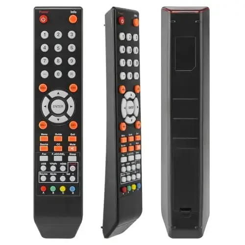 2 Pack Universal Replace Remote Control 8142026670003C Fit for All Most Sceptre TV LED HDTV LCD Remote - 7