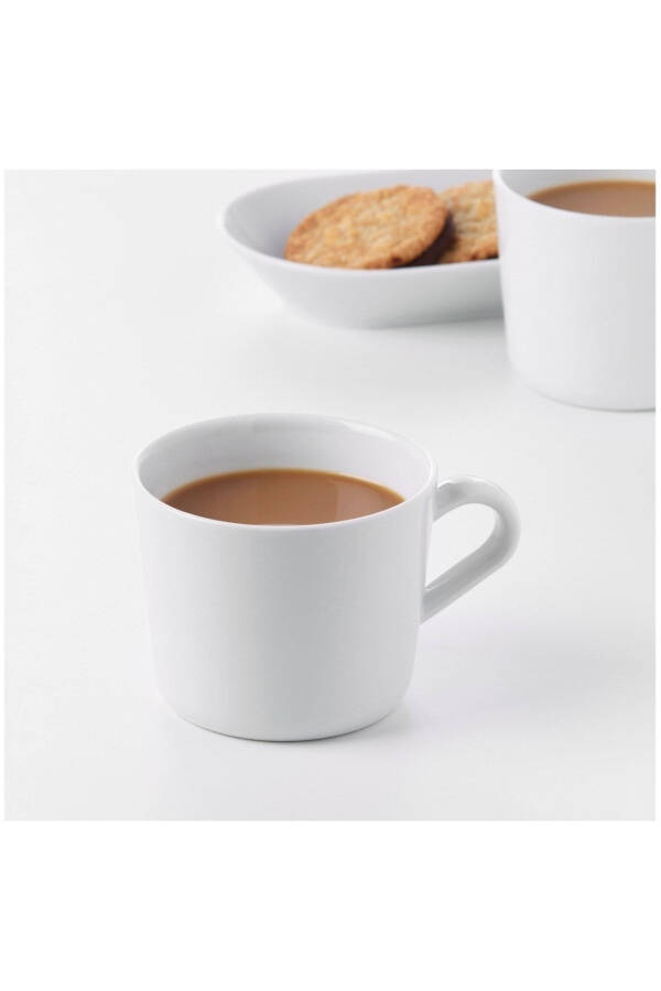 2 Pack White Mug Coffee Tea Cup 240cc - 11