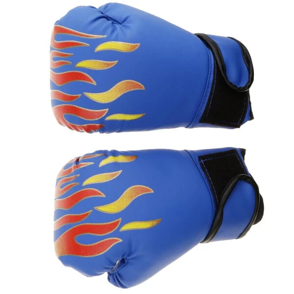 2 Pairs Kids Boxing Gloves for Children Age 6 to 12 Years 8oz PU Leather Kickboxing boxeo en tailandia Thai Sparring - 6