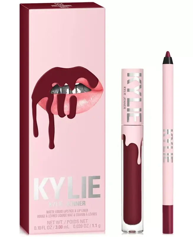 2-Pc. Matte Lip Kit-504 Hollyberry - 1