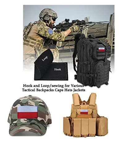 2 PCS AliPlus Polsha Bayrog'i Yamaları Indoneziya Monako Bayrog'i Yaması Kashta Tikilgan Ruhiy Yamoq Ilgak va Ilmoq - 4