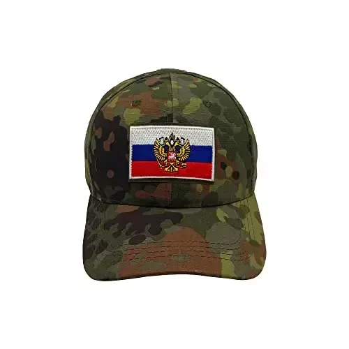 2 PCS AliPlus Russian Flag Emblem Patches Russia Patch Embroidered Morale Patch Applique Fastener Hook and Loop(Emblem) - 7