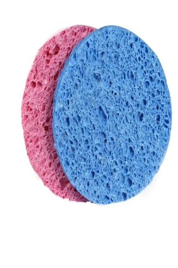 2 PCS Large Makeup and Mask Cleaning Sponge, Facial Scrub, Skincare and Purifying Effect - 3