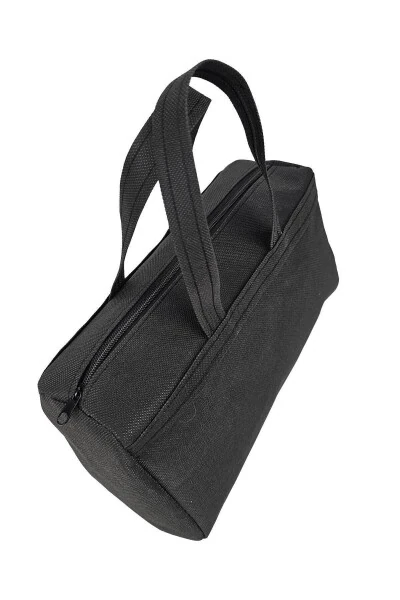 2-Piece SET - Handheld, Waterproof Fabric, Makeup Bag, Travel Makeup Bag - 3