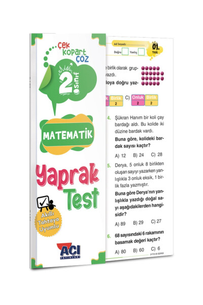 2. Sınıf Tüm Dersler Yaprak Test Seti - 9