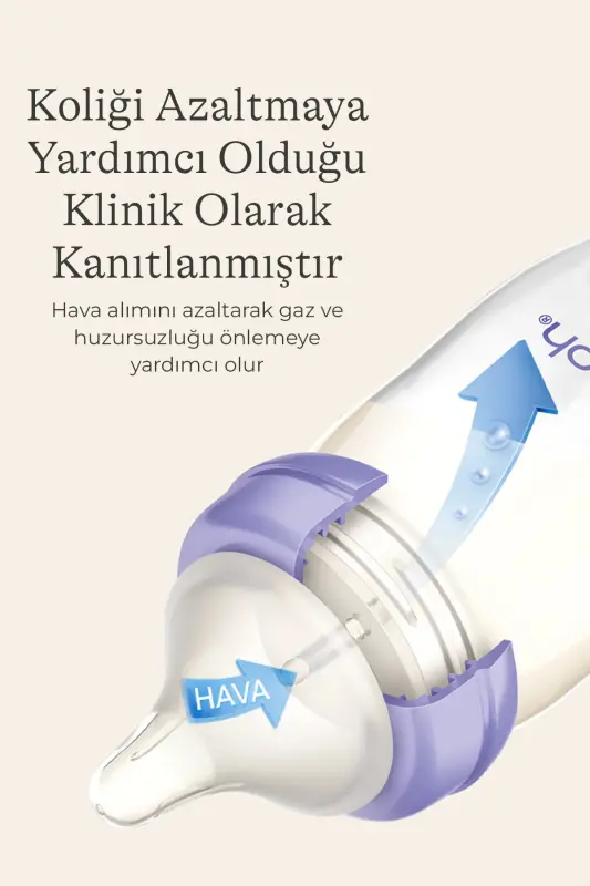 2 ta 240 ml lik NaturalWave® so'rg'ichli bolalar shishasi - 5