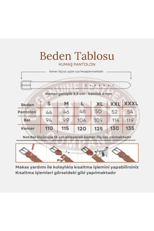 2 ta klassik erkaklar kamari - Qora charm - 6