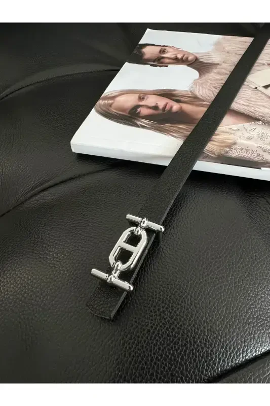 2 ta kumush qisqichli ingichka kamar, shim kamari, ko'ylak kamari, kurtka kamari - aralash - 3