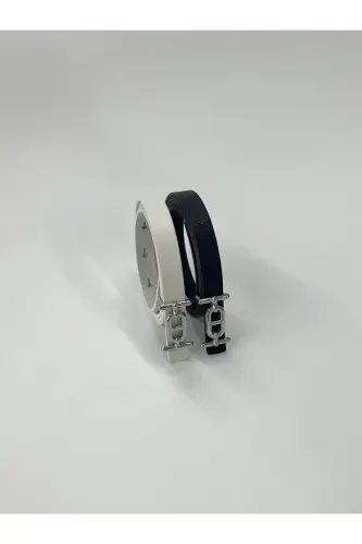 2 ta kumush qisqichli ingichka kamar, shim kamari, ko'ylak kamari, kurtka kamari - aralash - 5