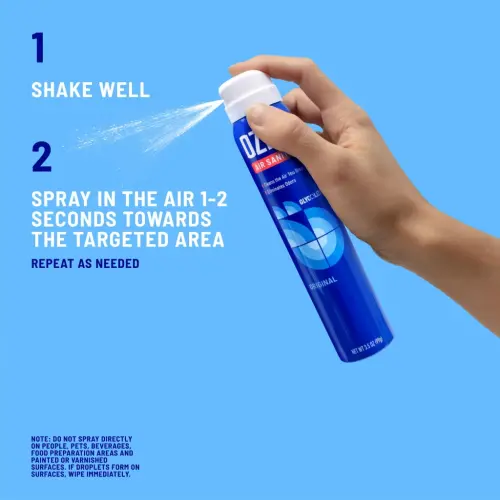 (2 ta) OZIUM Outdoor Essence Stand Alone Spray Automotive Air Freshener, 1 Pack, 3.5 fl oz Can - 4