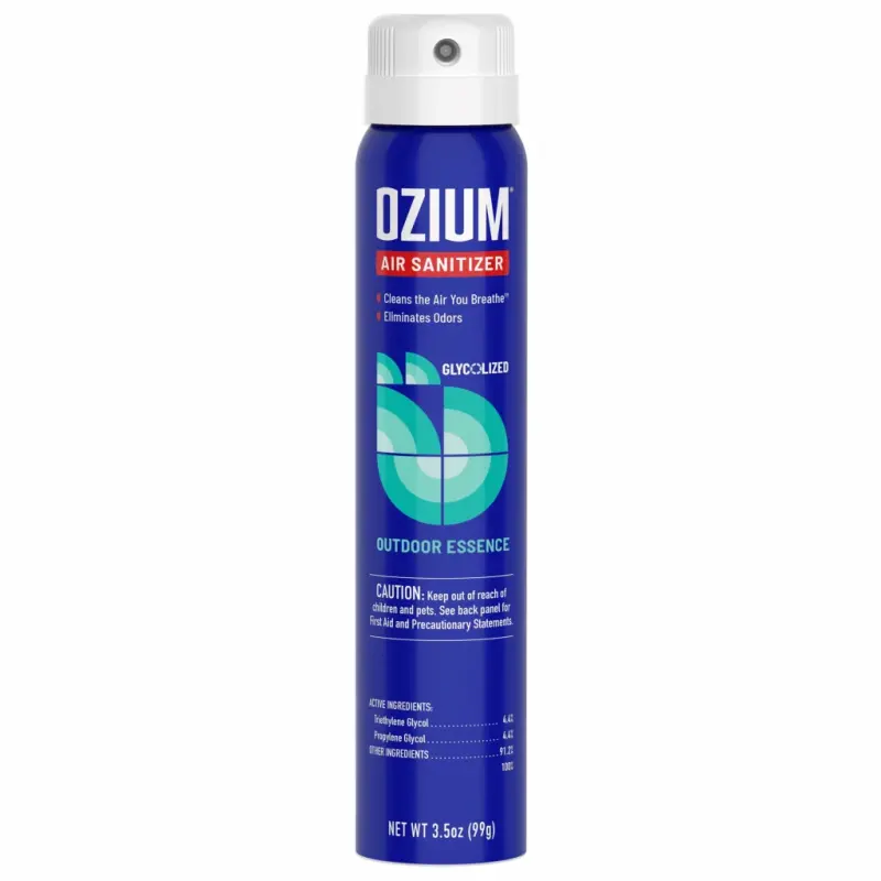 (2 ta) OZIUM Outdoor Essence Stand Alone Spray Automotive Air Freshener, 1 Pack, 3.5 fl oz Can - 10