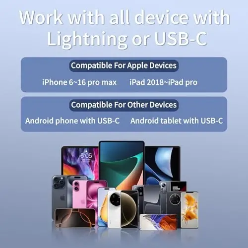 2 ta Wireless Mini Lavalier Yاقة Mikrofoni iPhone, Android Telefonlar (2 birida 1 ta) - 80 fut Simsiz Ikki tomonlama mikrafonlar shovqinni kamaytiruvchi xususiyatli 5 soat Ish vaqti Video yozuvlari, Vlog, YouTube, Suhbat - 6