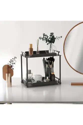 2 Tier Bathroom & Kitchen Organizer Shelf - 3