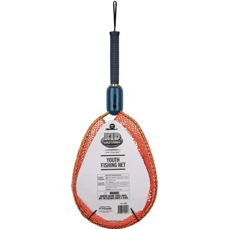 (2 pack) Kid Casters Heavy Duty Aluminum Youth Fishing Net - 3