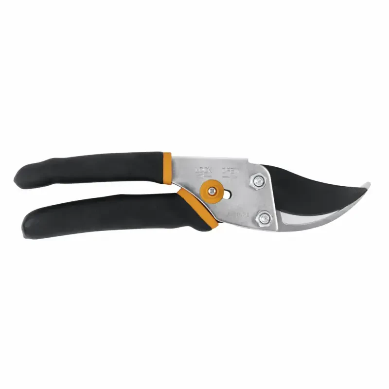 (2 pack) Fiskars Traditional Bypass Pruner, Steel Blade and Non-Slip Handle ,5/8